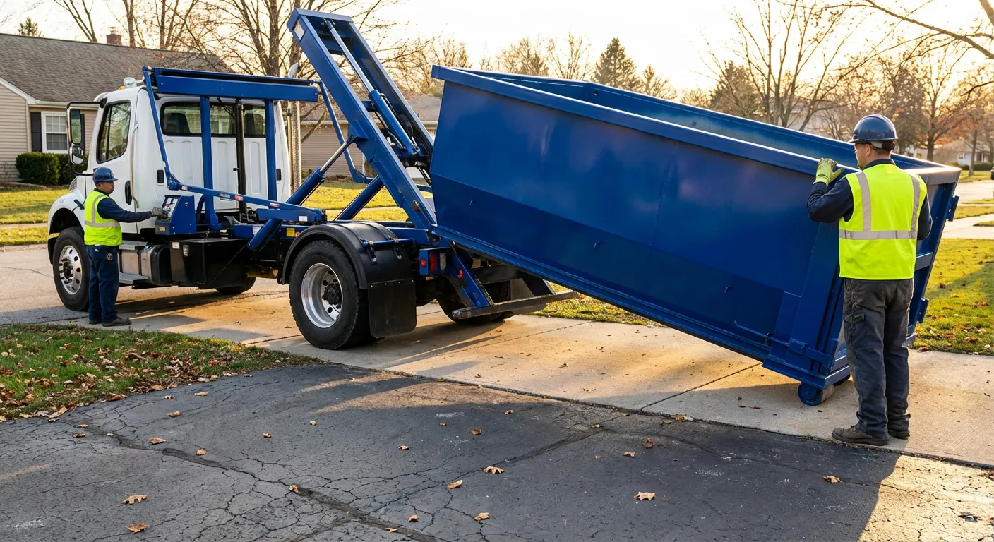 Roll-off dumpster rental service in Allentown, PA